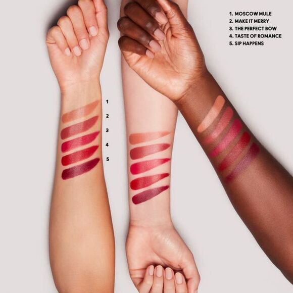 MAC Taste of MAC 5 Piece Full Size Lipstick Set with Pearl Case - Picture 10 of 14